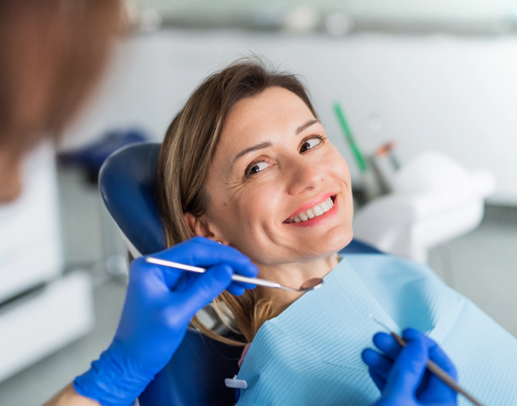 Patient chez le dentiste